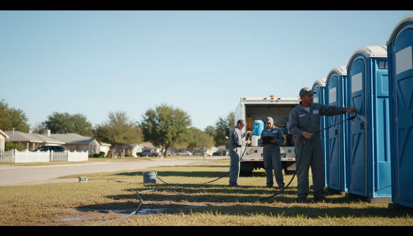 Long-Term Portable Toilet Rental in Bennington, NE near me
